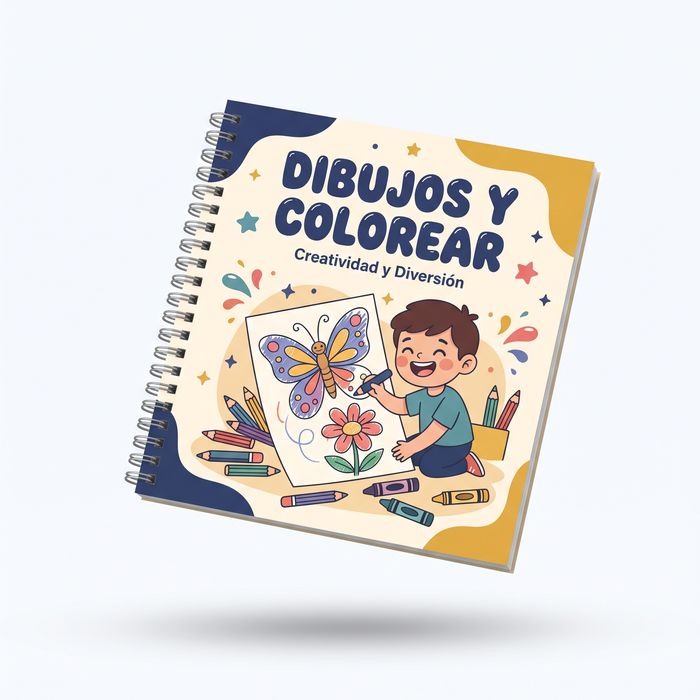 Cuaderno Dibujos y Colorear
