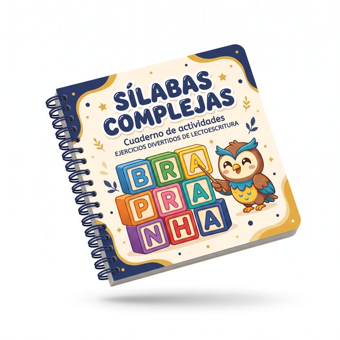 Cuaderno Sílabas Complejas