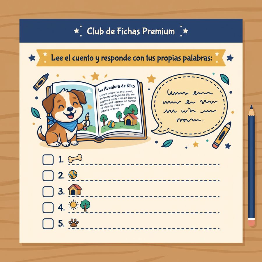 Ficha de comprensión lectora